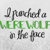 I Punched a werewolf in the face