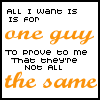 One guy