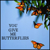 yougiveme butterflies :)