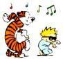 a dance with calvin and hobbes