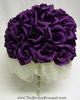 3Dozen dark Purple Roses