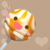 smiley lollipop