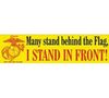 stand in front