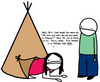 A Teepee adventure