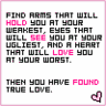 you have found true love