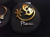 24K gold Pisces Cameo