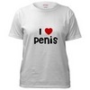 I &lt;3 Penis T-Shirt