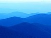 Amazing blue  hills