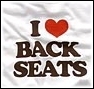 I love back seats