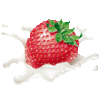 Strawberry with cream 