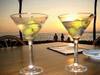 sunset martinis