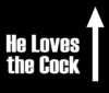 He loves cock!!