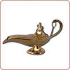 magic lamp with 3 wishes