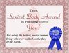 sexies body awardt