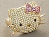 Diamond Embedded Hello Kitty