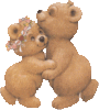 a bear hug cuddeling