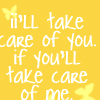 i will take care of u