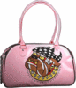 Ed Hardy Pink Pet Carrier