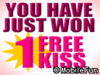 1 free kiss