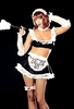 french maid dusting