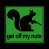 get off my nuts! NAO! lol