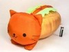 kiity in a  hotdog bread!