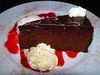 a chocolate mudcake