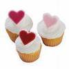 heart cup cakes