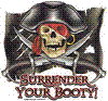 surrender your booty