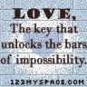 Love Is The Key To Unlock