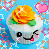 ♥ Smiley Cupcake ♥