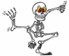 A Dancing Skeleton
