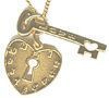 Goled key set Necklace