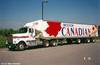 truck filled with canadian beer 