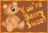 u are beary sweet~