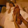 a foot massage