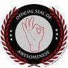 an official seal of awesomeness 