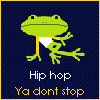 Froggy hip hoppin away