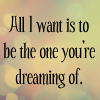 All I want .....