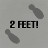 feet 2 feet apart