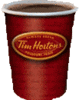 A TIMMIE'S COFFEE!