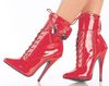 Red Kinky Boots with lock