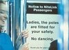 no pole dancing