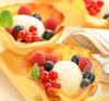 shell ice-cream with berries