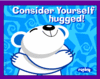 U've been hugged