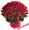 100 roses for U
