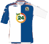 blackburn rovers home shirt 2k8