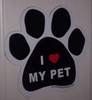 I Love My Pet Magnet