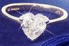 heart shape proposal ring