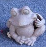 Peaceful Stone Frog